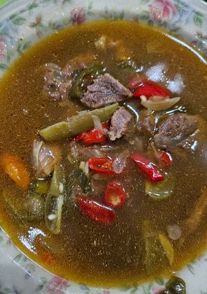 Foto resep Asem Asem Daging Pedas
