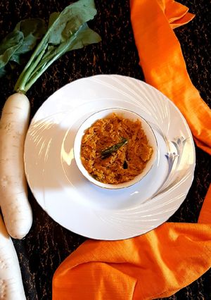 মুলার ঘন্ট রেসিপির প্রধান ছবি