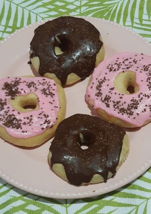 Una foto de Donas al horno