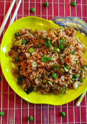 कैबेज फ्राइड राइस (Cabbage Fried rice recipe in Hindi) रेसिपी मुख्य फोटो