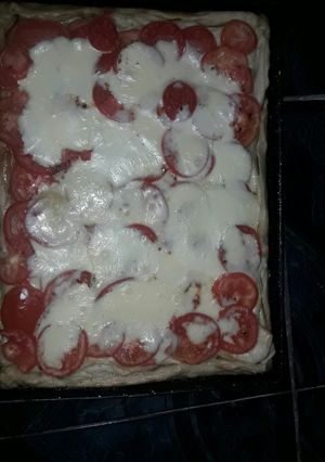 Una foto de Pizza napolitana rellena