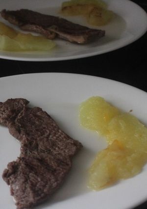 Una foto de Entrecot compartido con melón