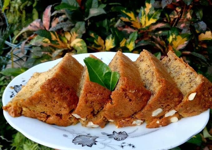 Cara Gampang Membuat Cake Banana (Moist bgt)🍌, Enak