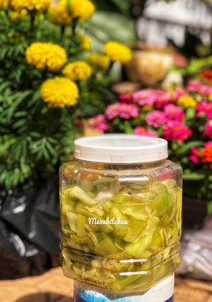Hình của món Dưa Cải Muối Xổi.