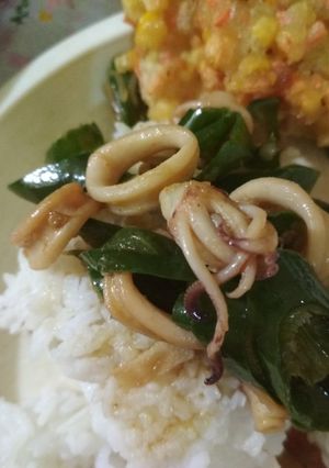 Foto resep Cumi kecap Cabai Hijau #simple