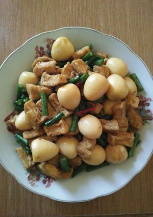 Foto resep Sambal goreng tahu telur puyuh