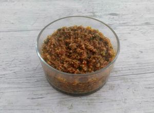 Una foto de Pesto rosso