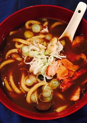 Hình của món Mì udon cà ri phục vụ Vợ.