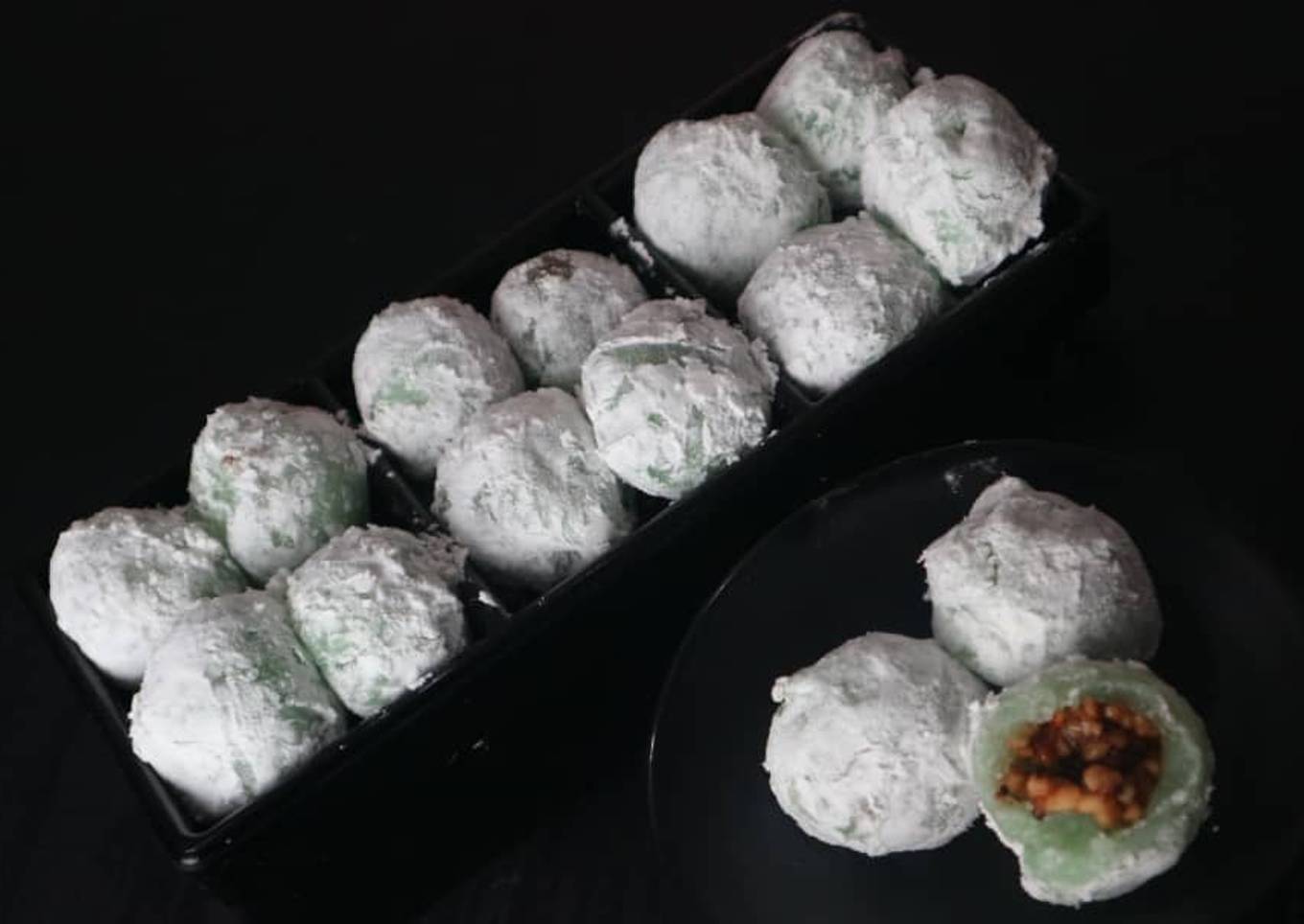 Resep Resep Mochi Pandan Isi Kacang Tanah – Kenyel Kenyel