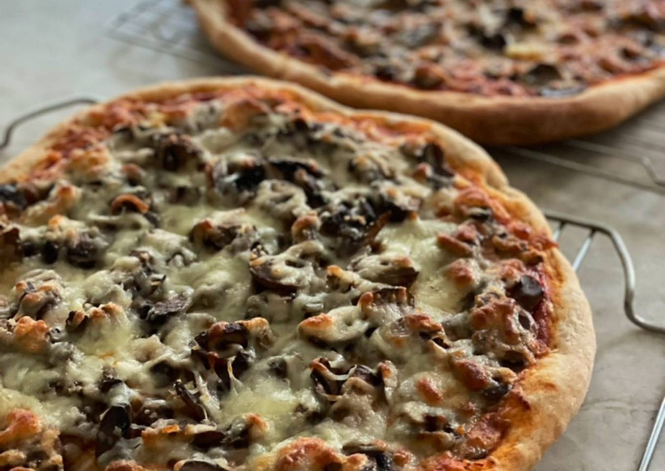 Mushroom Pizza