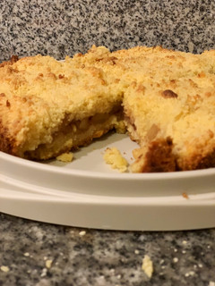 Una foto de Torta de manzana 🍎 🍏