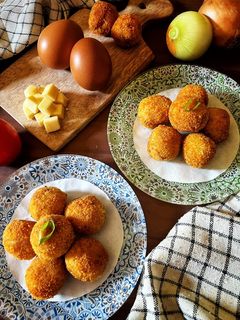 Foto resep Yummy Bites Arancini Kornet