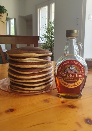 Une photo de Pancakes moelleux complets