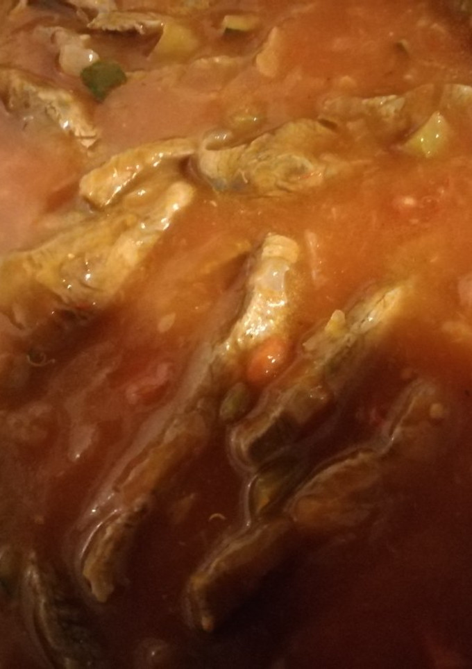 Una foto de Filetes de ternera con pisto