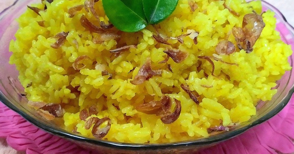 Nasi Kuning Ricecooker