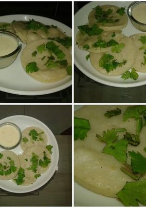 A picture of Juvar idli.
