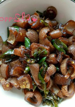 Foto resep Kikil Pedas Manis Cabai Hijau