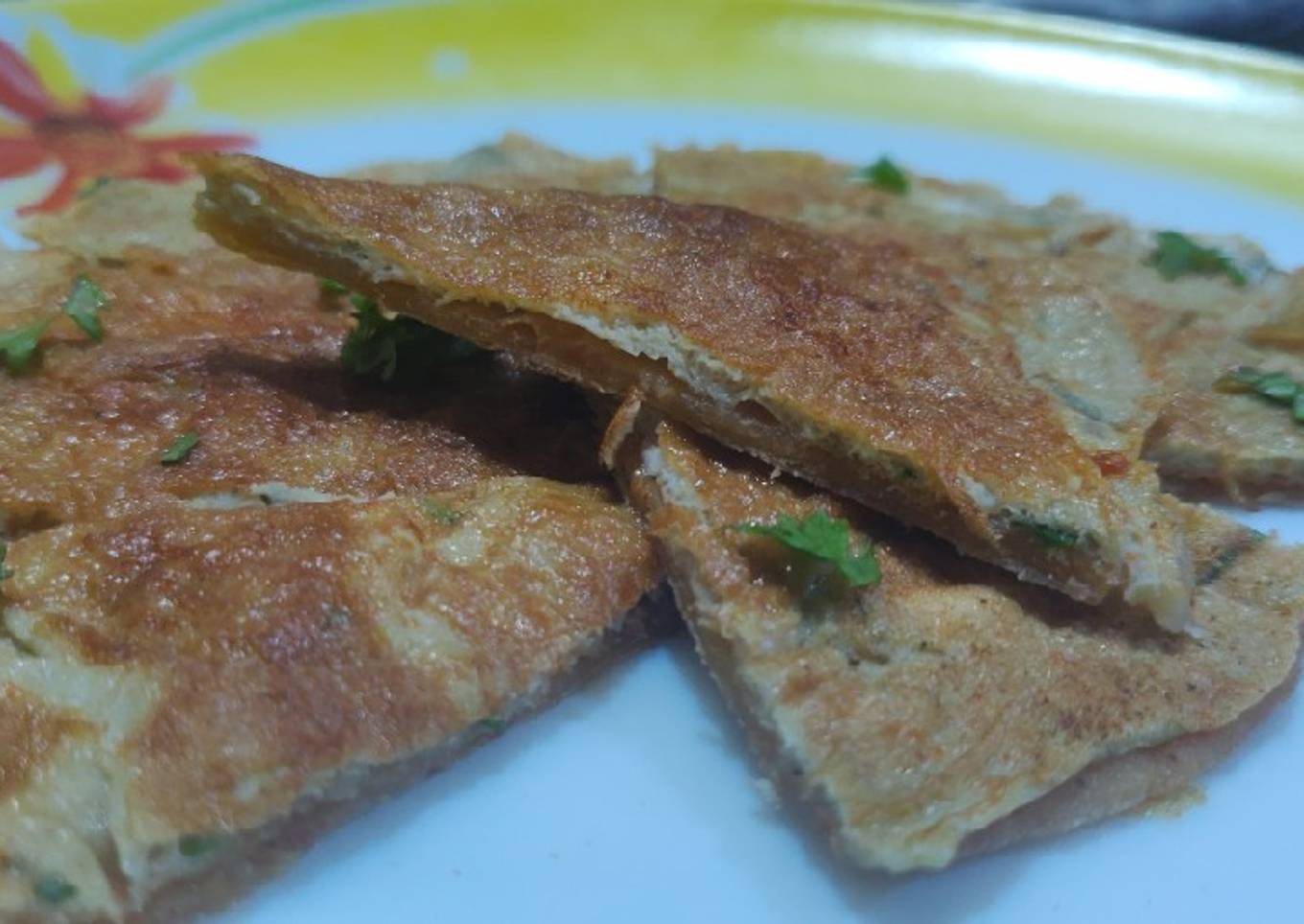 Egg Lachha Paratha