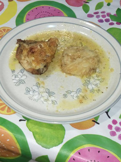 Una foto de Pollo a la mandarina