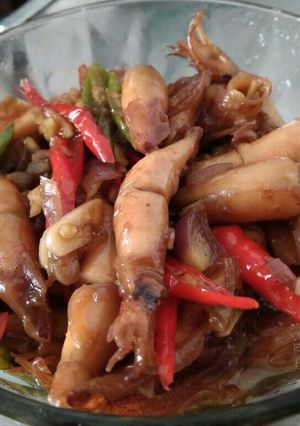 Foto resep Oseng Cumi Asin