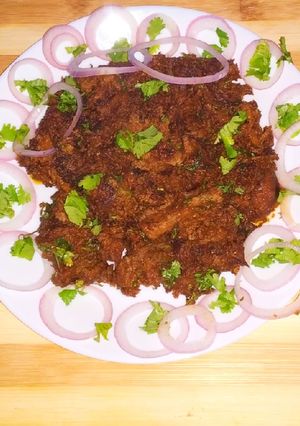 A picture of Mutton Pasanda.