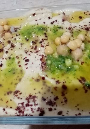 صورة لوصفة فته حمص
