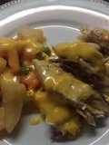 Lampuga agli agrumi con verdure