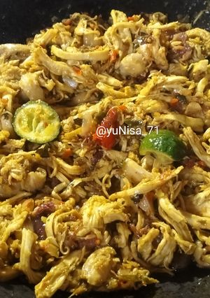 Foto resep Ayam Suwir Bumbu Rajang
