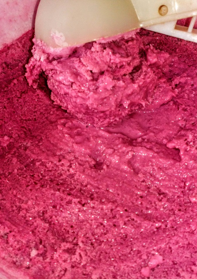Una foto de Uva Cremosa en helado