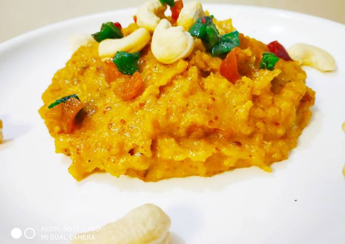 Easiest Way to Prepare Tasty Instant Moong Dal Halwa