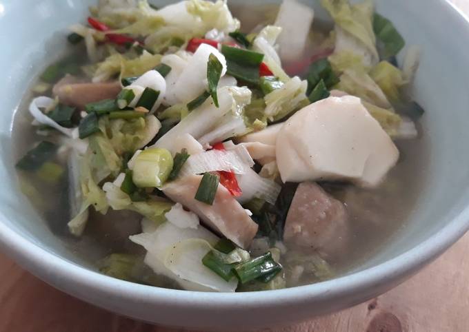 Standar Resep memasak Tumis Sawi Putih dan Putih Telur yang nagih banget