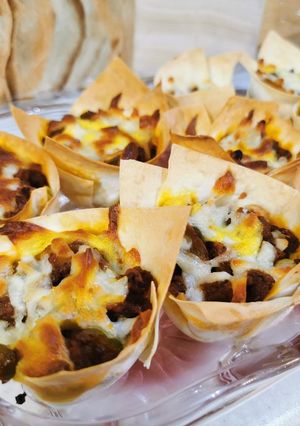 عکسی از دستور کاپ پیتزایی مخصوص 🍕