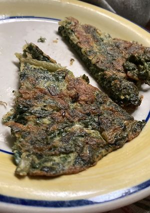 Una foto de Tortilla de acelga