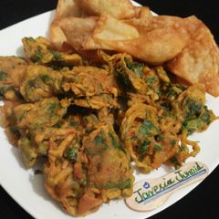 A picture of Palak Pakora 😃😃.