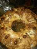 Torta de nueces y chocolate sin manteca en licuadora