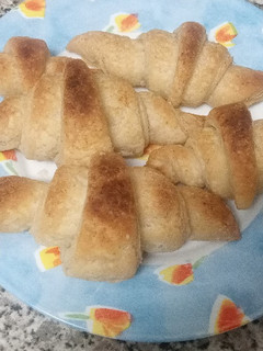 Foto principal de Cruasanes de hojaldre caseros Sin Gluten
