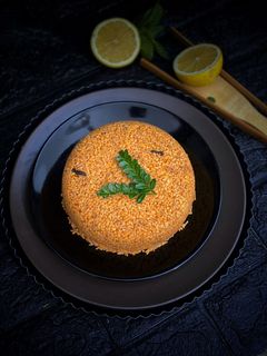 صورة لوصفة برغل بالشعيرية