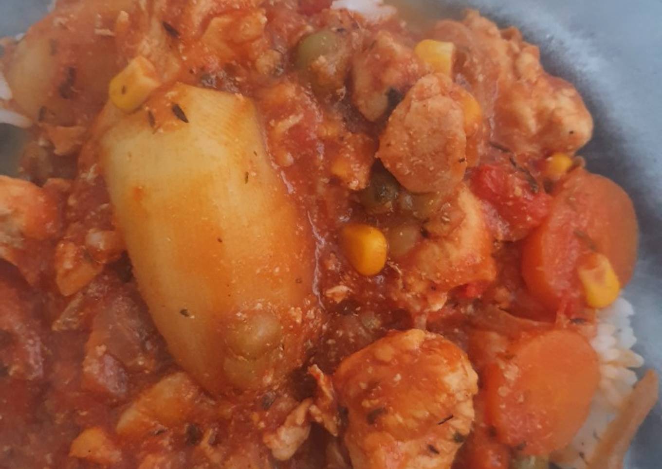 Pollo a la portuguesa 💕