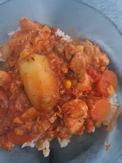 Una foto de Pollo a la portuguesa 💕