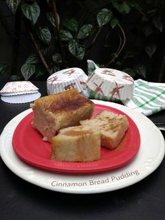 Foto resep Cinnamon Bread Pudding