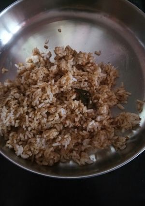 A picture of Nellikai Chutney Rice.