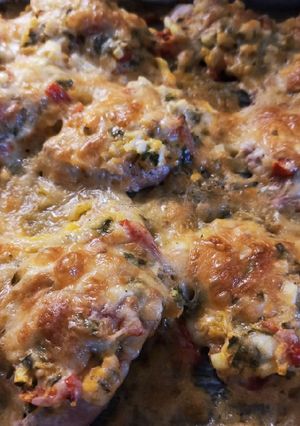 Gyors zöldséges csirkemell recept fotója