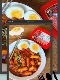 Foto resep Spicy Rabokki (Ramen Tteokbokki) 🔥