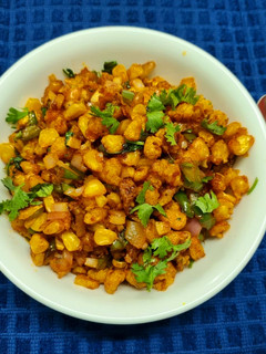 A picture of Crispy Corn Chilli.