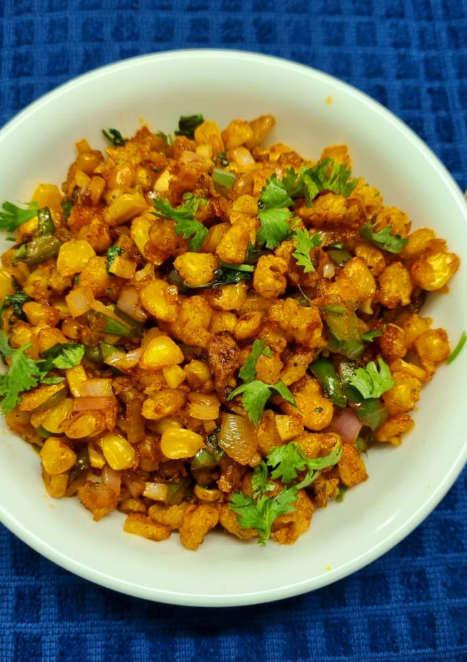 A picture of Crispy Corn Chilli.