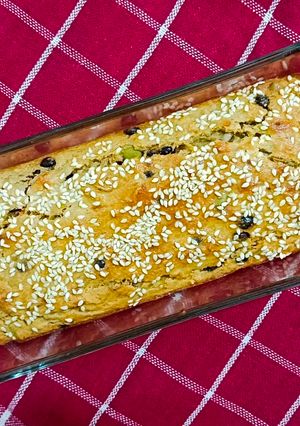 Foto resep Banana Almond Flour Cake with Seeds