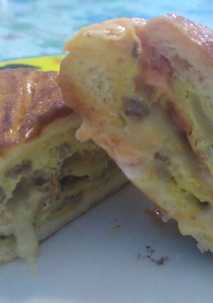 Foto resep Homemade Roti John