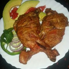 A picture of Chicken Tandoori #AuthorMarathon.