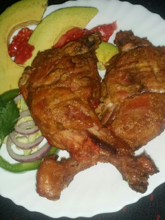 A picture of Chicken Tandoori #AuthorMarathon.