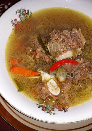 Foto resep Asem asem balungan sapi